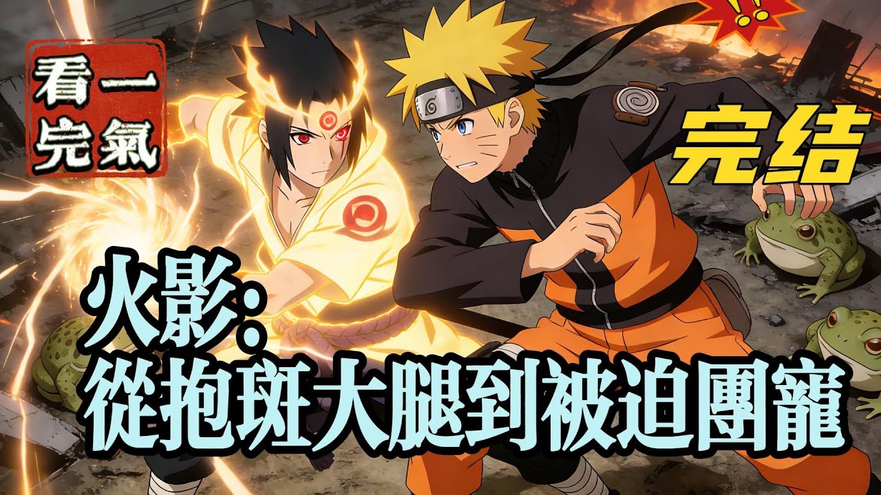 💥💥💥完结！《火影：从抱斑大腿到被迫团宠》穿越火影世界成了宇智波，没别的选项，只能先抱紧少族长大腿，再计划一下在他开万花筒之前跑掉！#日本动漫#漫画解说#火影忍者#岸本斉史#有声漫画#爽文