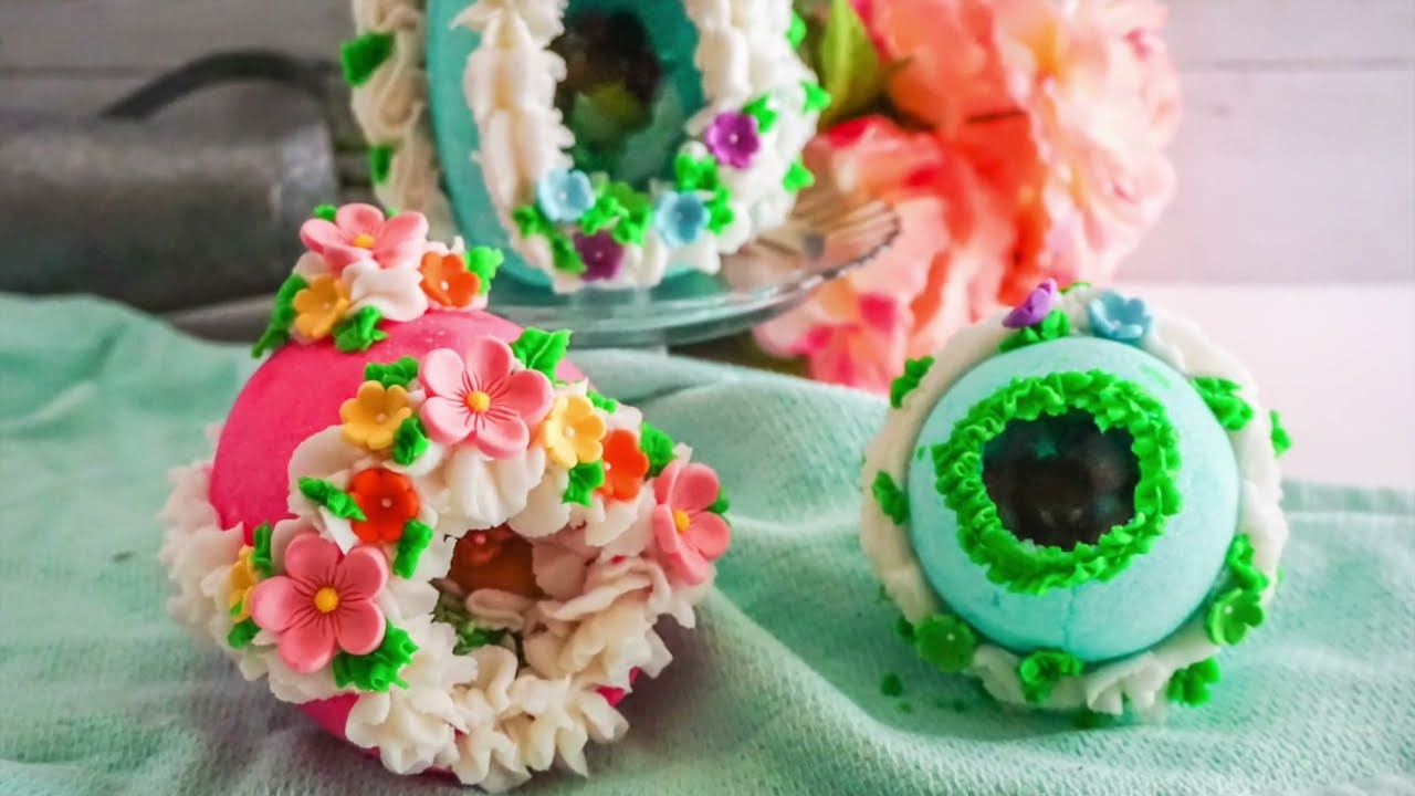 Giant Sugar Eggs for Easter