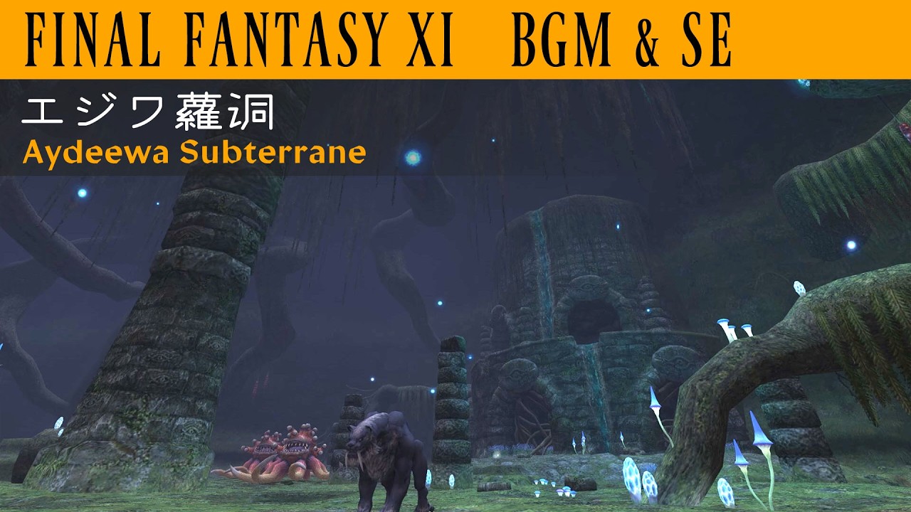 FF11 - エジワ蘿洞 Aydeewa Subterrane BGM&SE