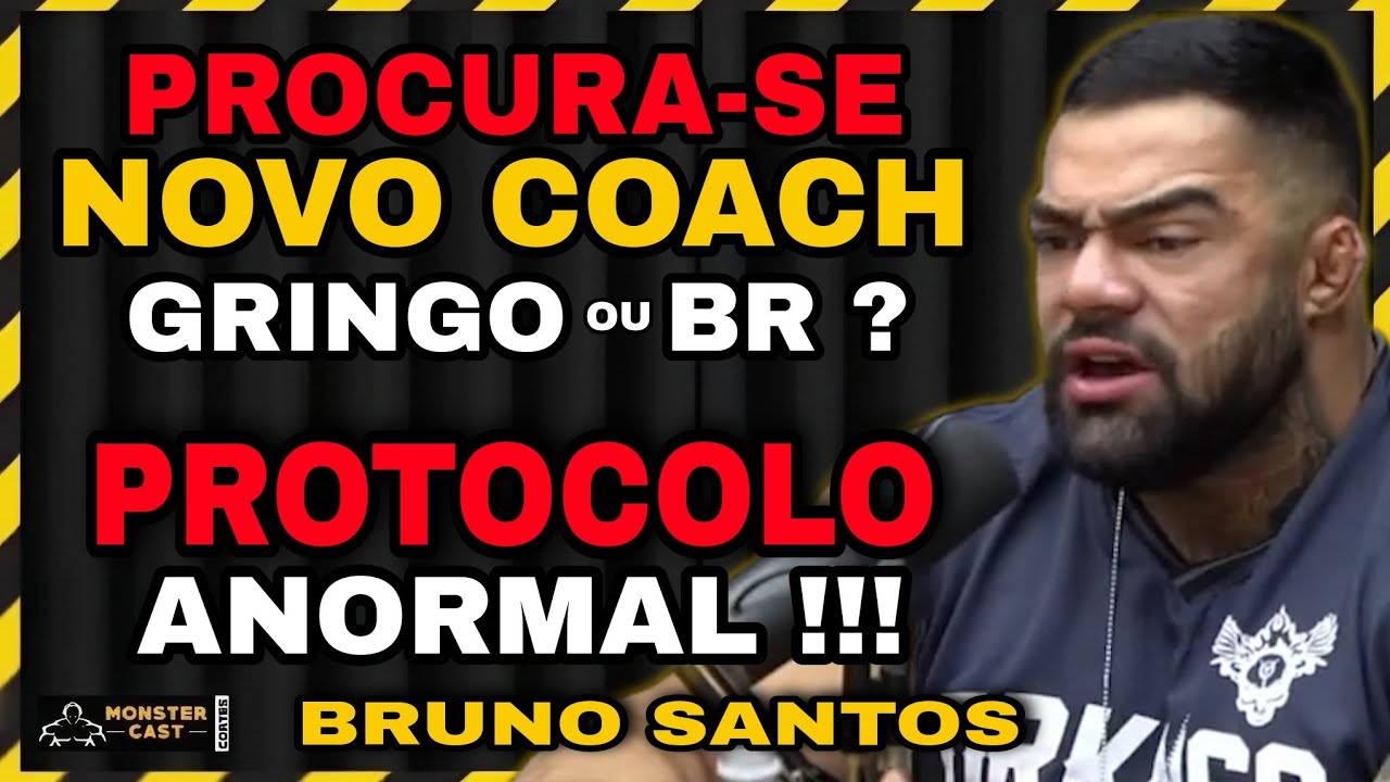 O SEGREDO DA MUTA&Ccedil;&Atilde;O + 30KG SEM OFF !? NOVO COACH GRINGO !? | BRUNO SANTOS