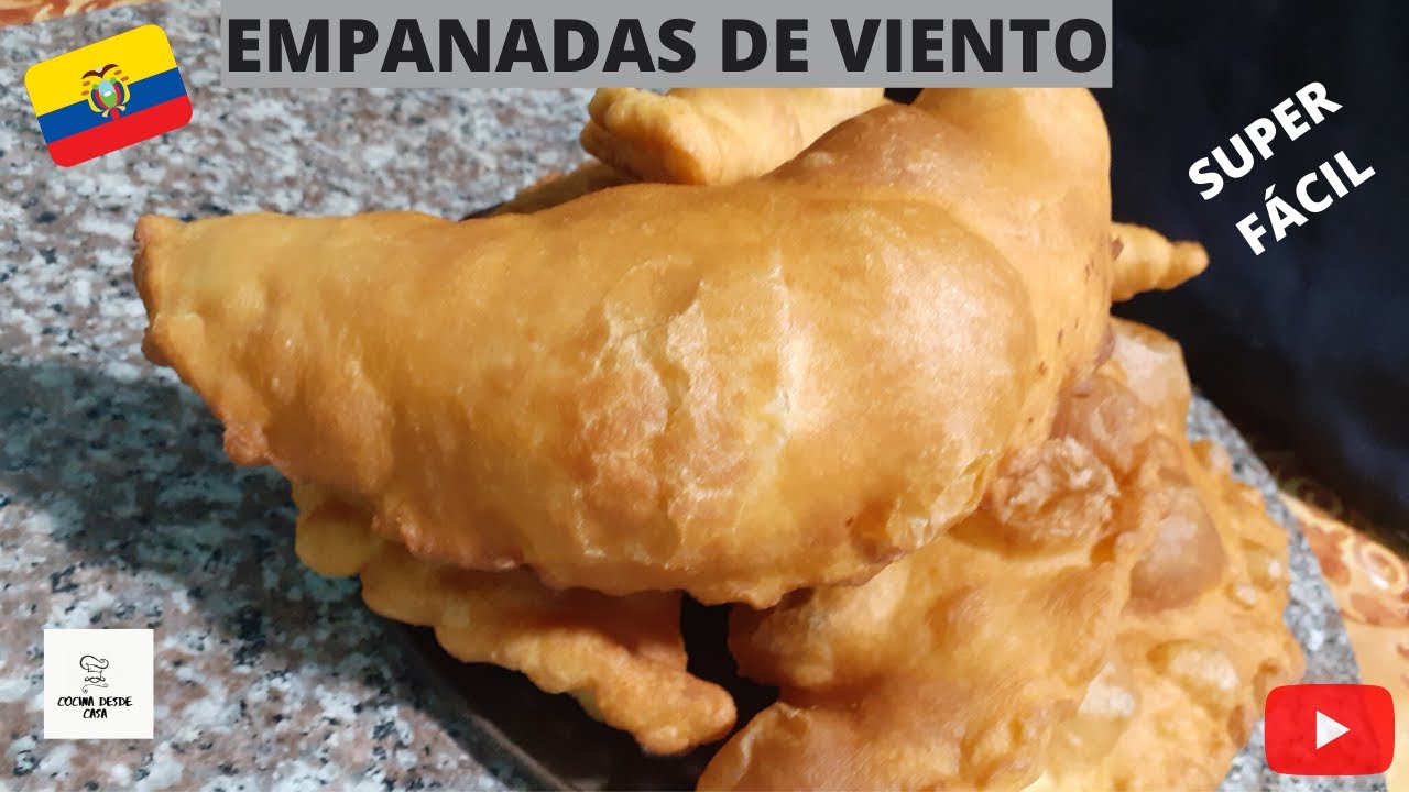 😋EMPANADAS DE VIENTO sin agua mineral, rellenas de QUESO paso a paso (Ecuador) 2020😋😋