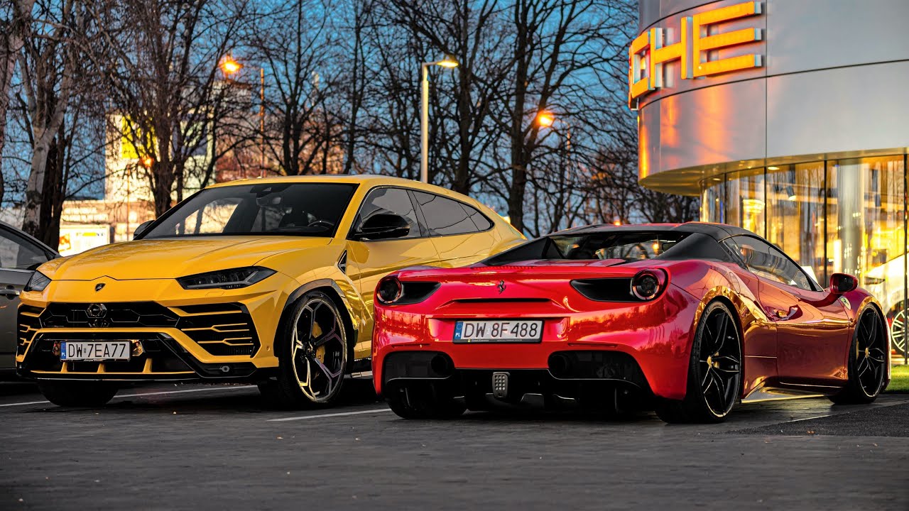 Lamborghini Urus & Ferrari 488 | SOUND