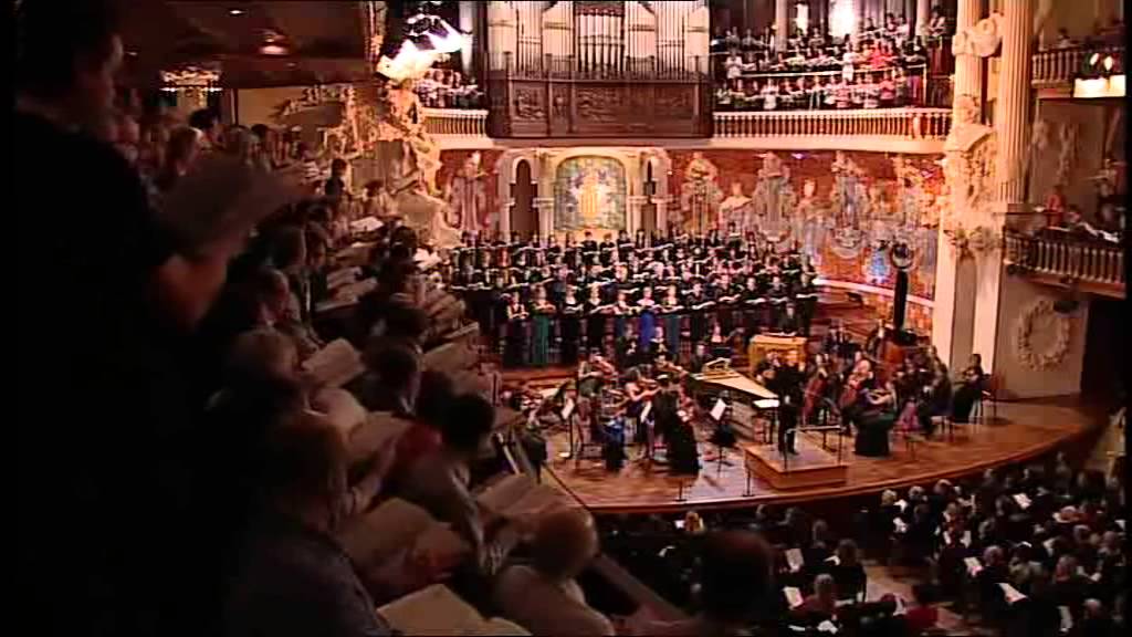 Concert participatiu El Messies de Händel. Palau Música Barcelona 12/12/11. Obra Social 