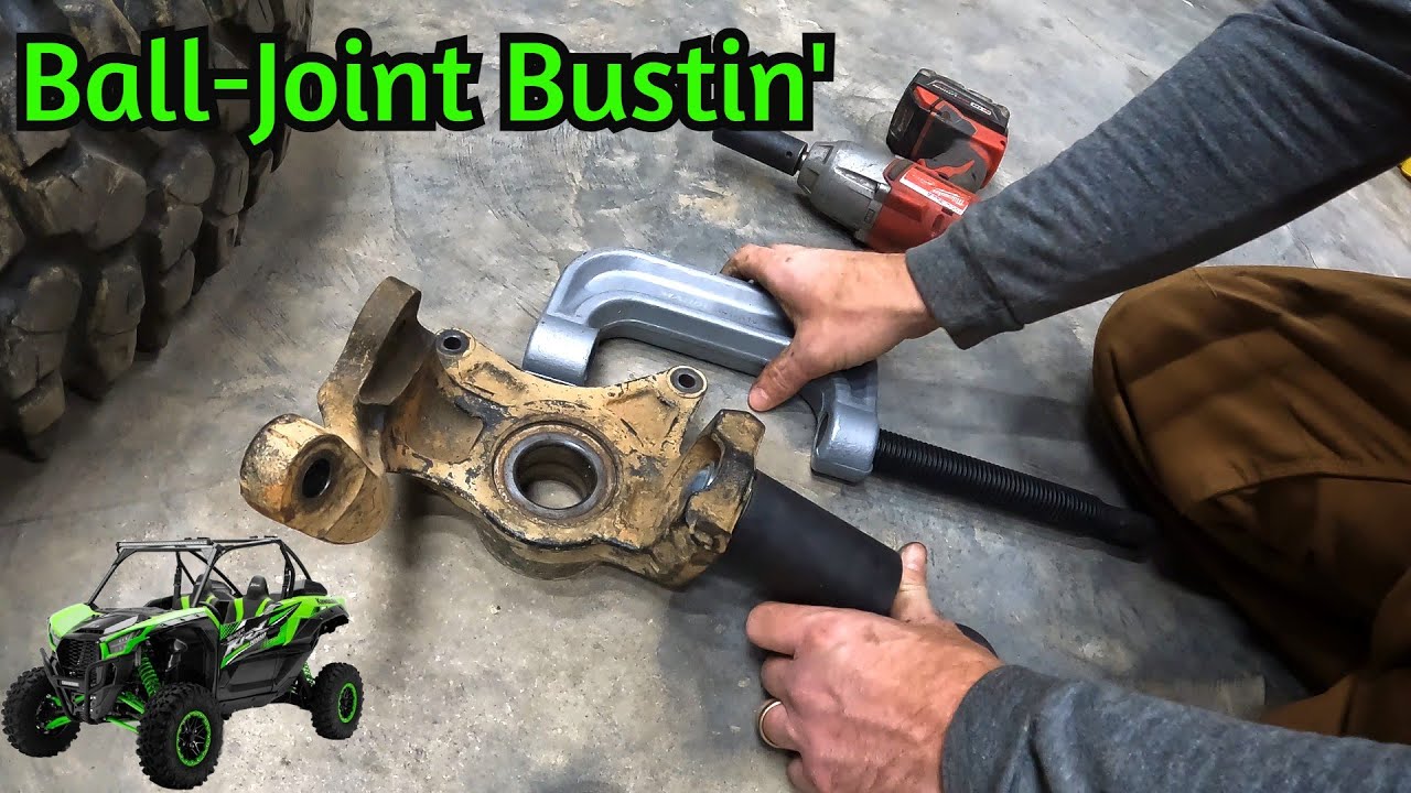 Replace Kawasaki KRX & KRX4 Ball Joints