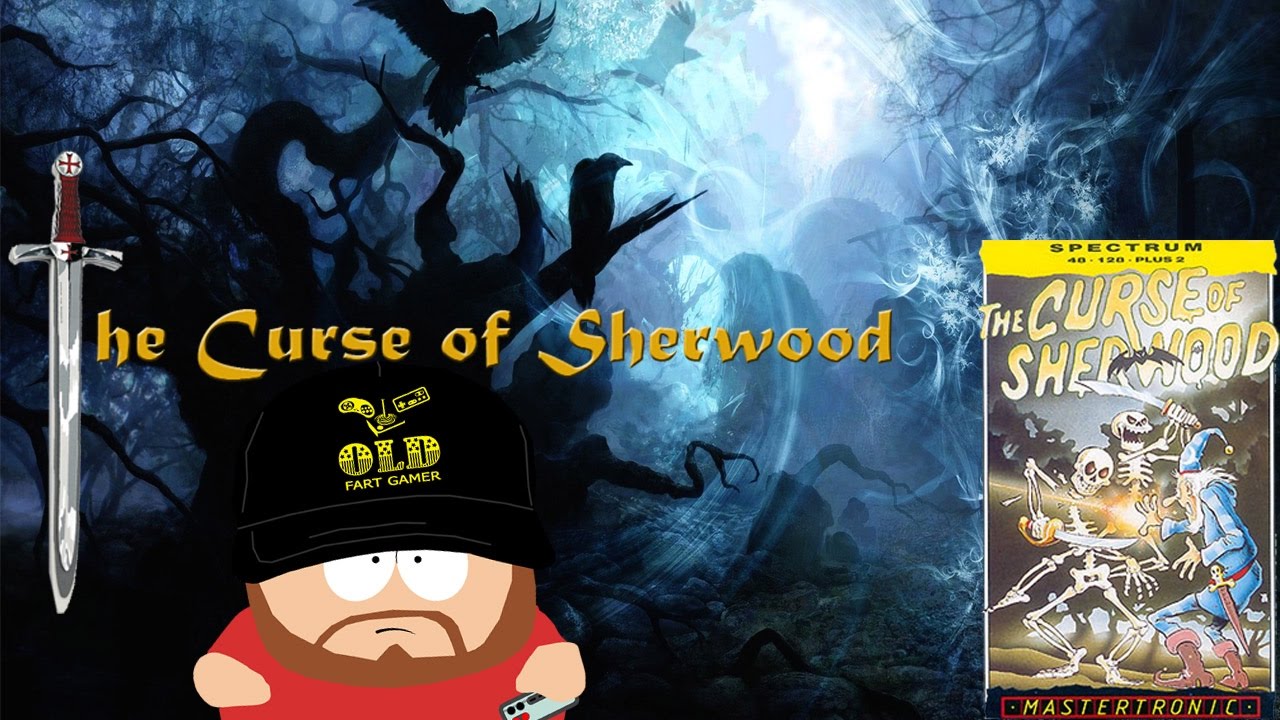 Обзор и прохождение The Curse of Sherwood на ZX Spectrum