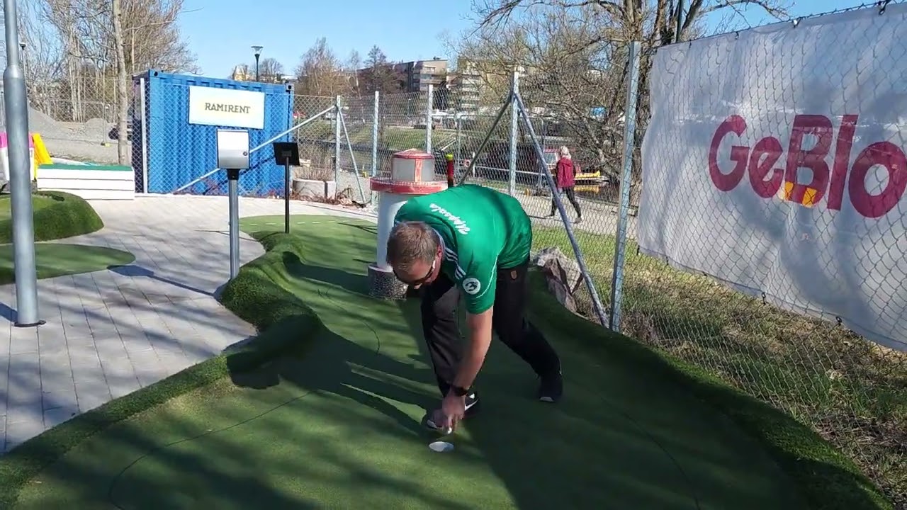 Uppsala Minigolfpark with Carl-Johan Ryner!