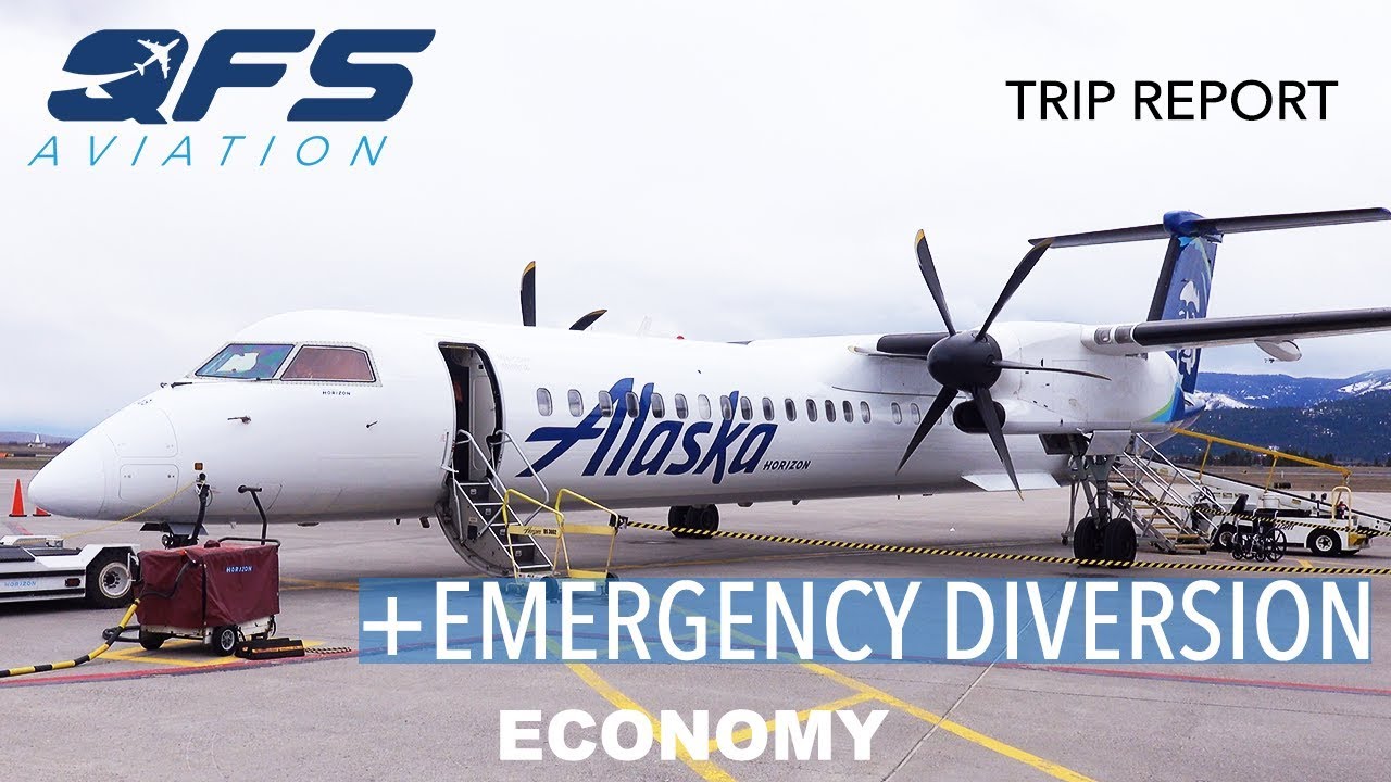 TRIP REPORT | Alaska/Horizon - Dash 8 400 - Missoula (MSO) to Portland (PDX) | Economy