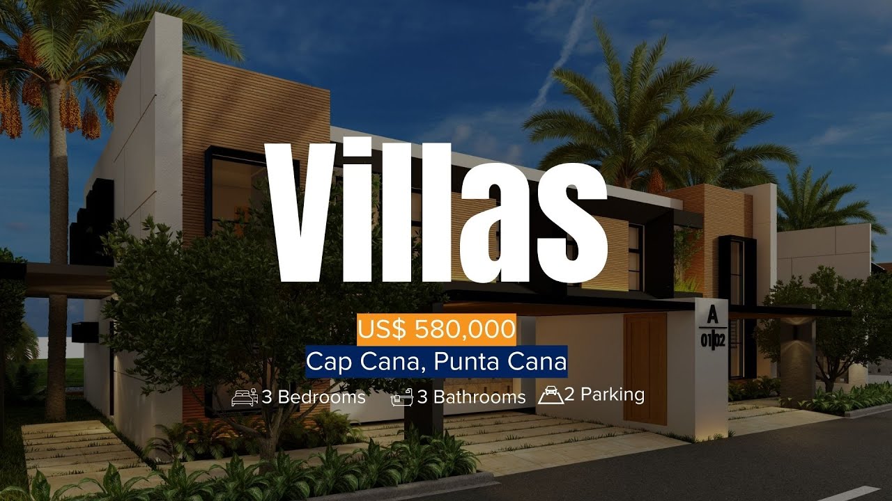 Luxury villas for sale in Cap Cana Punta Cana 🌴