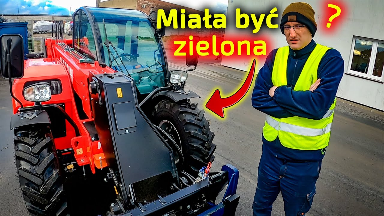 MANITKA miała być zielona 👉Dostawa ładowarki Faresin 6.26 ! [Korbanek]