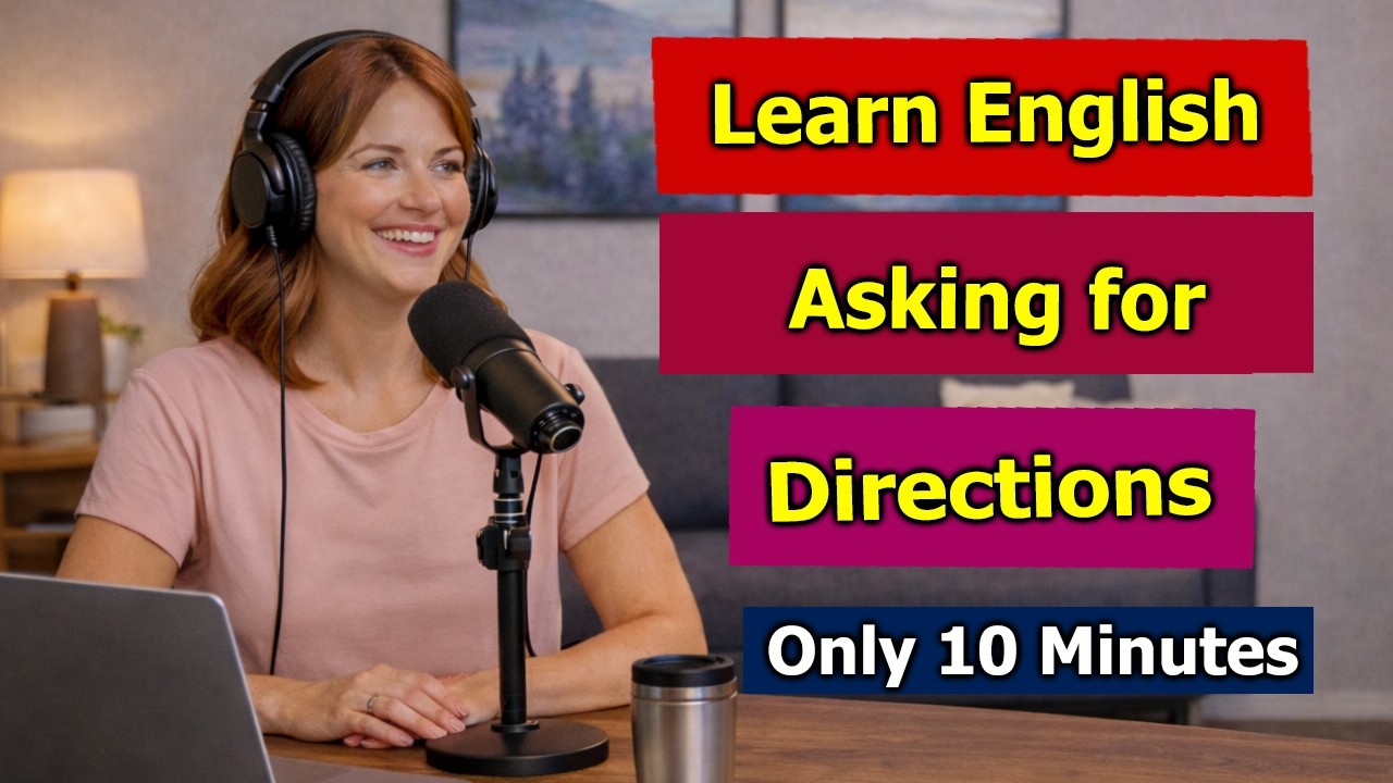 Learn English | Asking for Directions | English Wave Cast Complete English Learning Podcast