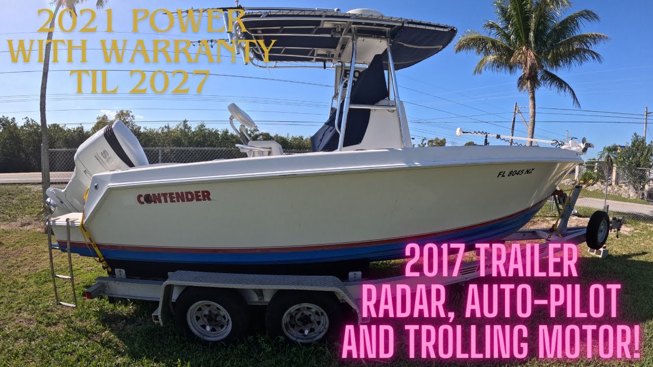 Boat Market Softening?  23 Contender with Newer Power for Under $65K!