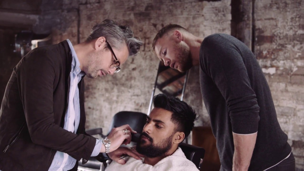 Talking beards with Freddie Flintoff