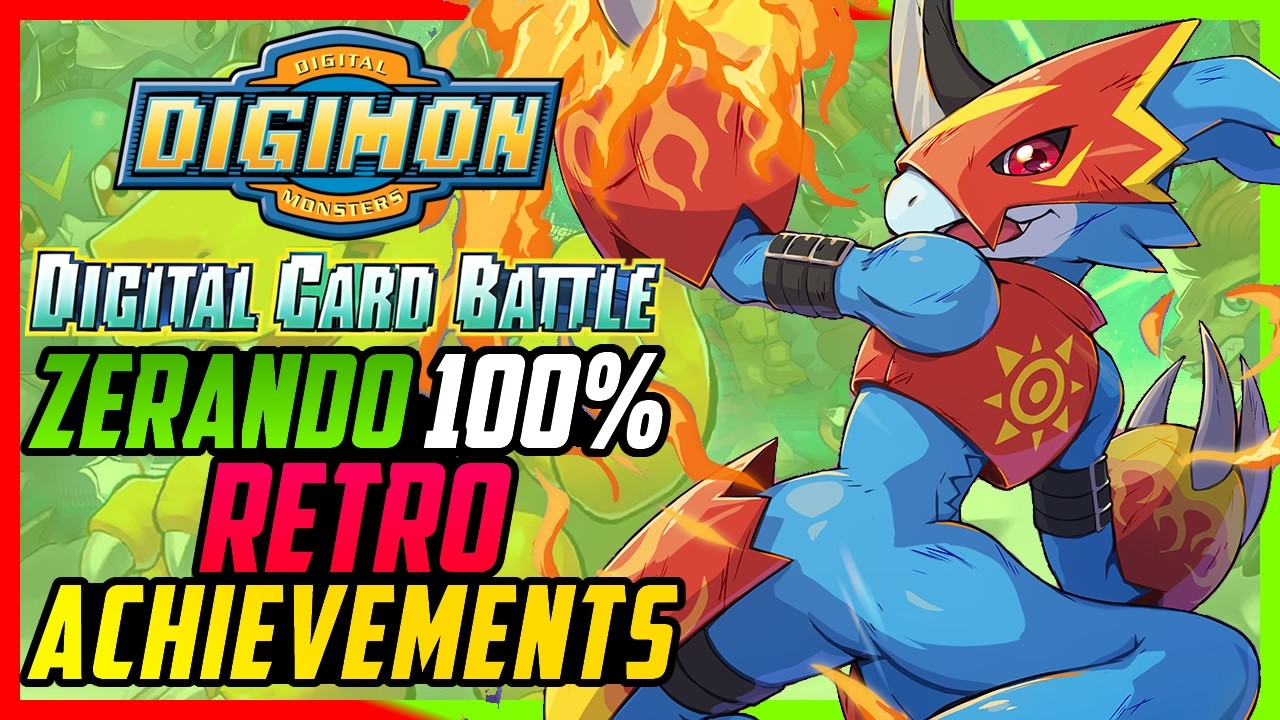 TCG DE DIGIMON - DIGIMON DIGITAL CARD BATTLE PS1 TODAS AS CONQUISTAS 100% RetroAchievements #2
