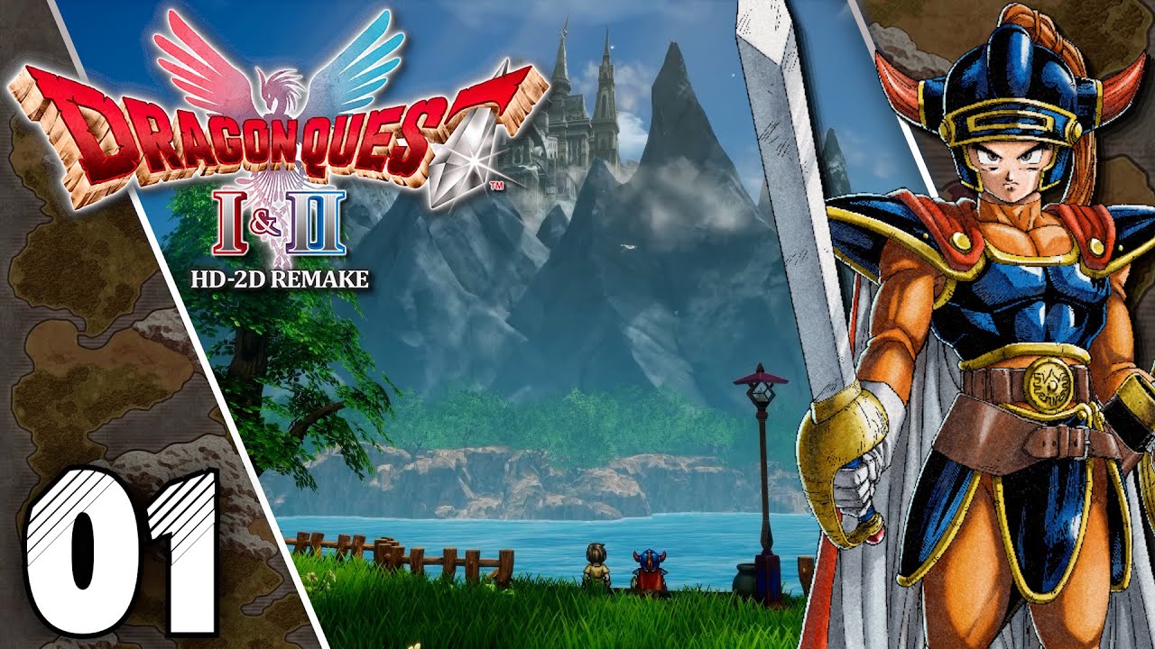 Прохождение Dragon Quest I HD-2D Remake, часть 1 | Наследие начинается!