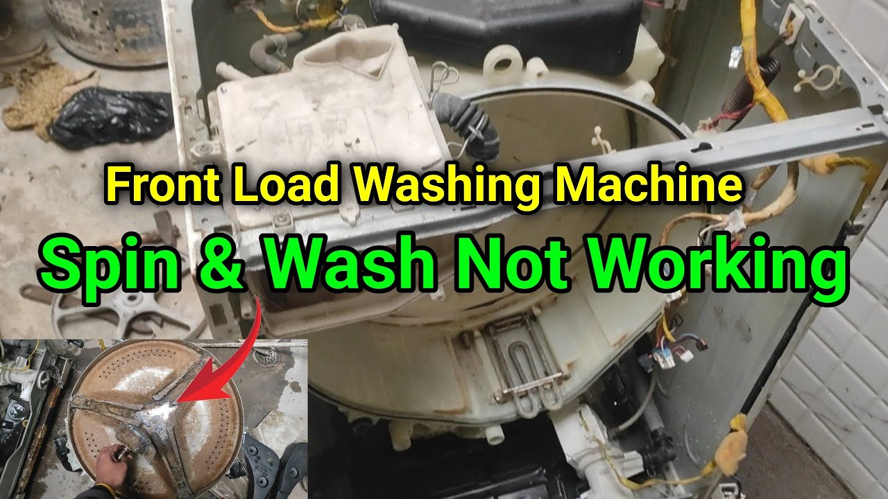 front load washing machine repair | front load washing machine spin problem, whirlpool front sound, 
