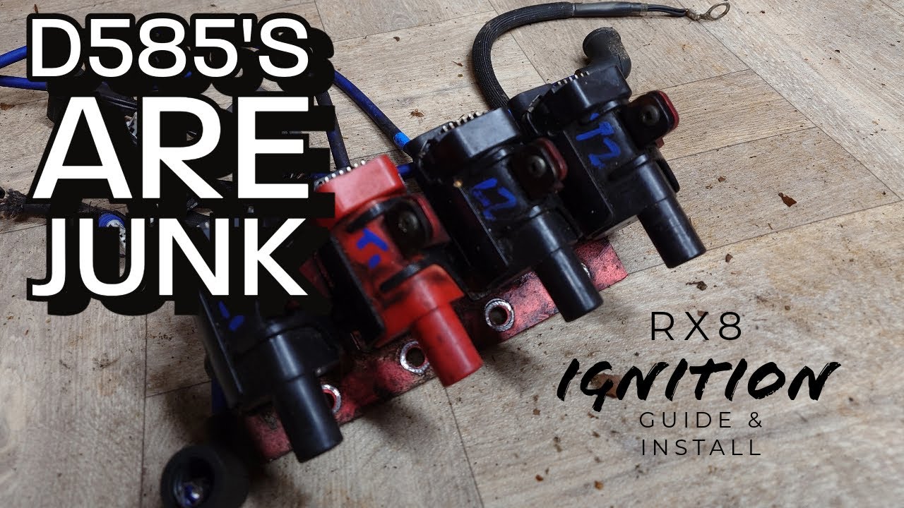 RX8 PT5: d585's in the bin and install RRP mk4 coil packs (Ryan Rotary Performance) 