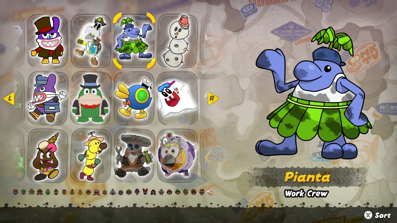 My Community Created NPC COSTUMES for Mario Kart World!