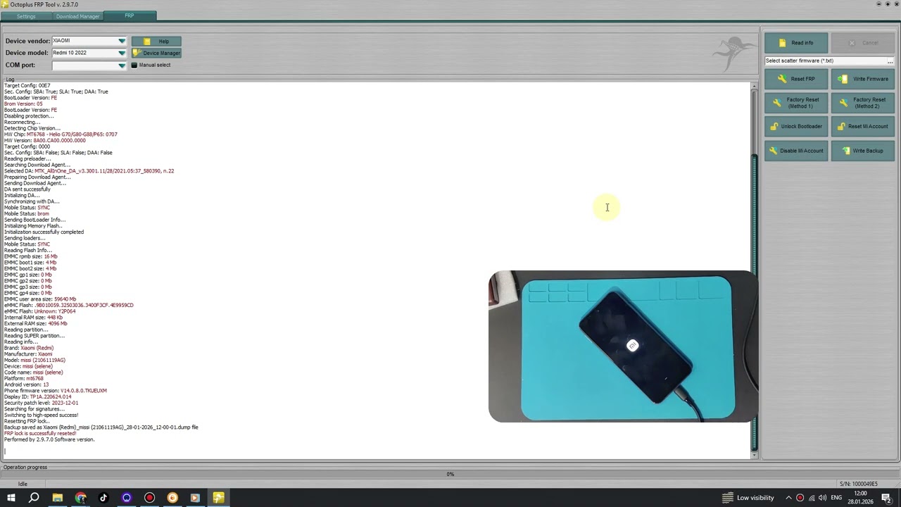 REDMI 10 2022 FRP BYPASS