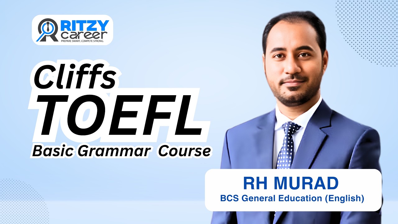 TOEFL Basic Grammar &ndash; Class 1 | Beginner English Grammar for TOEFL