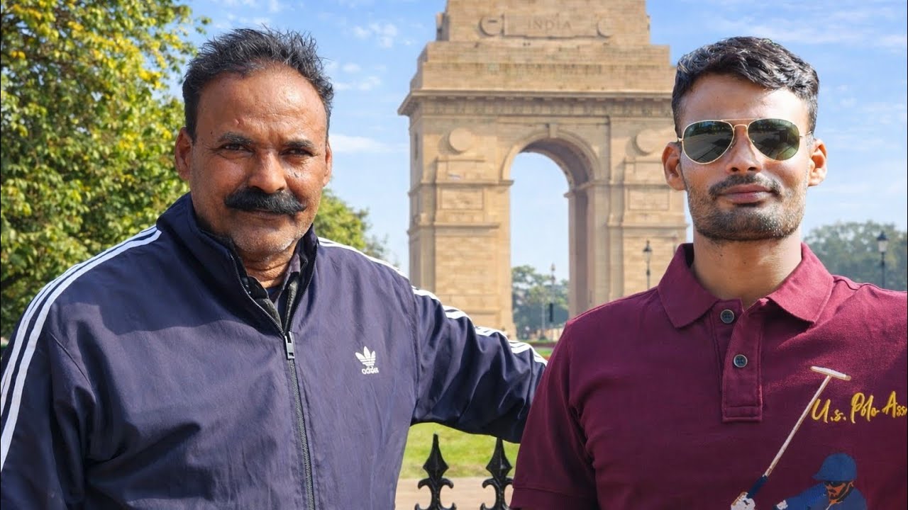 India Gate Vlog😍 Delhi Aa Gye...