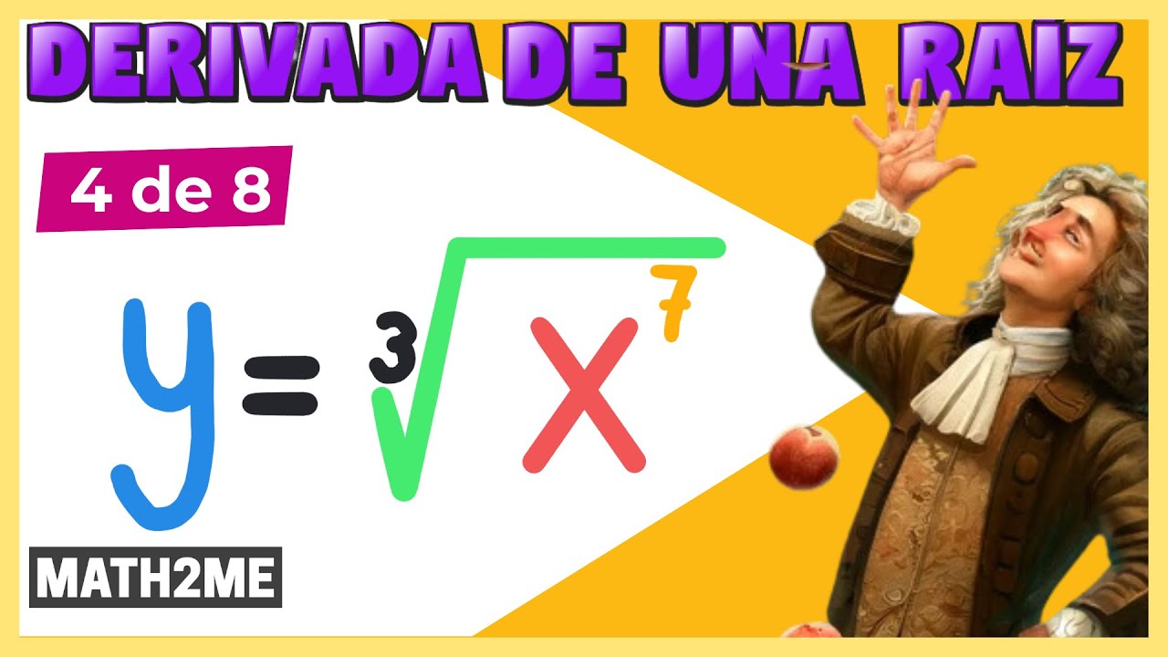Derivada de una raíz o exponente fraccionario │ Desde Cero│Reglas de derivación