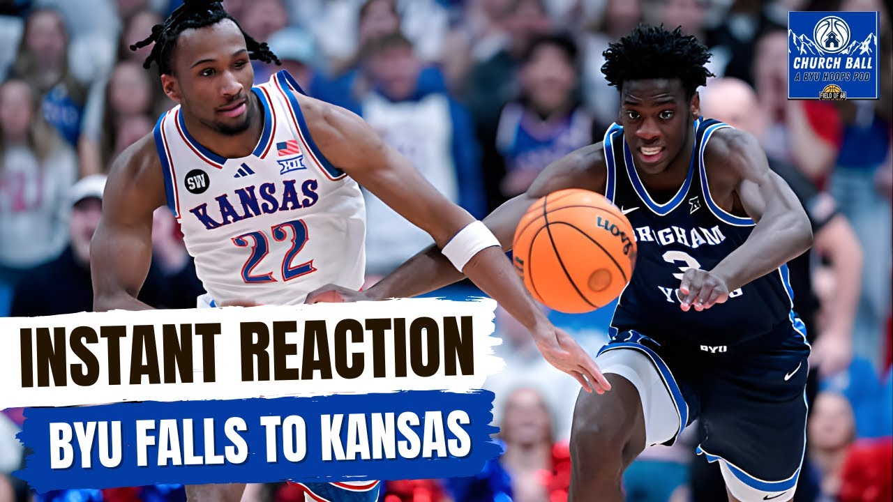 INSTANT REACTION: BYU Falls To Kansas | Cougars Lose 2 Straight | Church Ball Pod