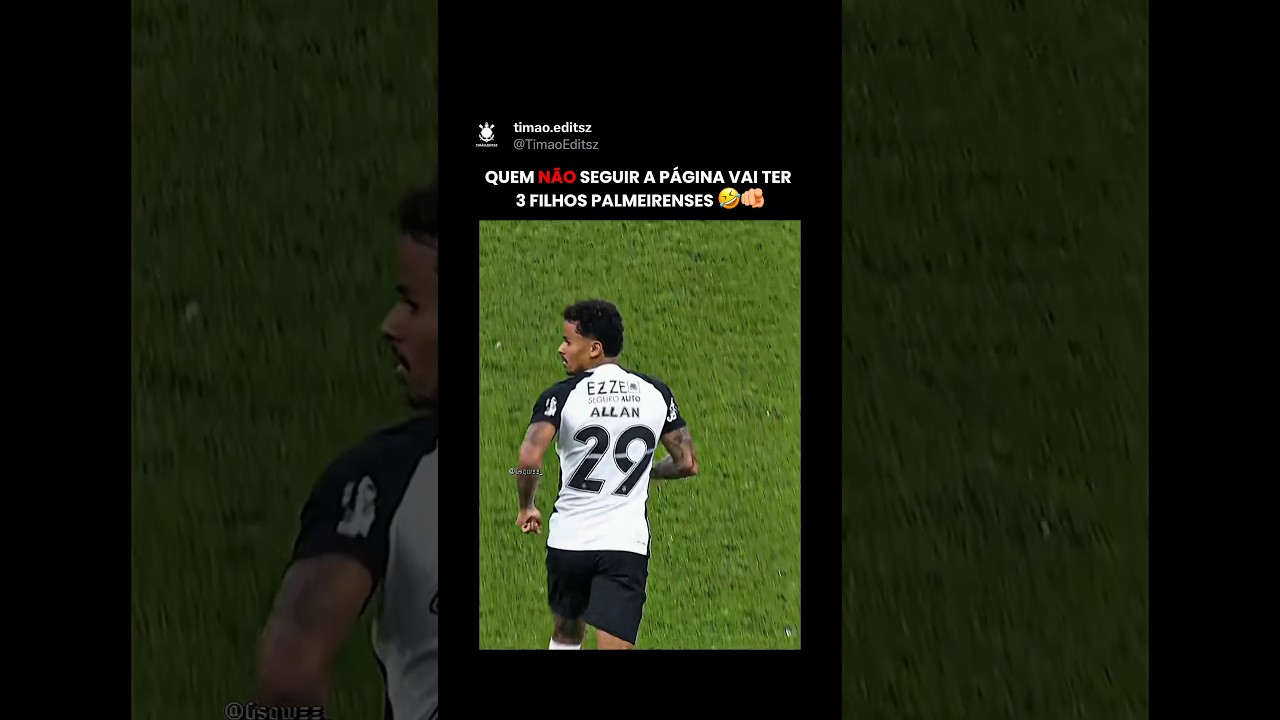 Estreia de Allan 🔥🇧🇷 #corinthians