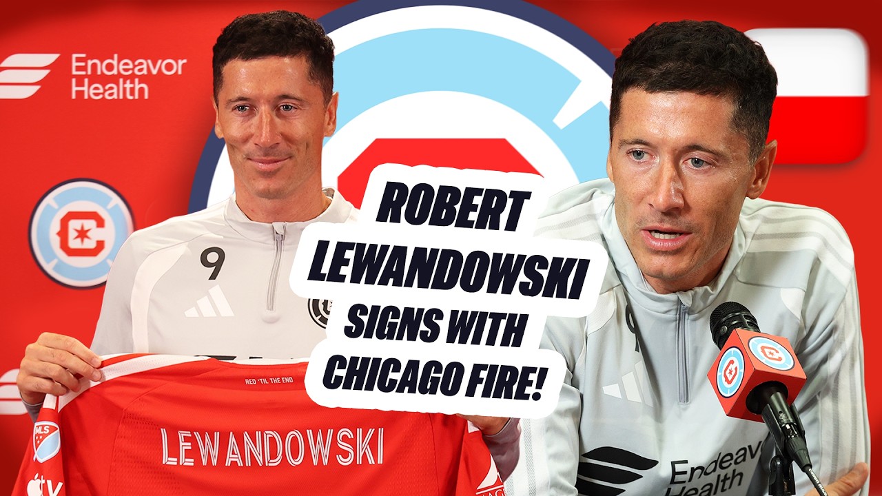 Bayern & Barcelona Legend Robert Lewandowski Starts His Chicago Story