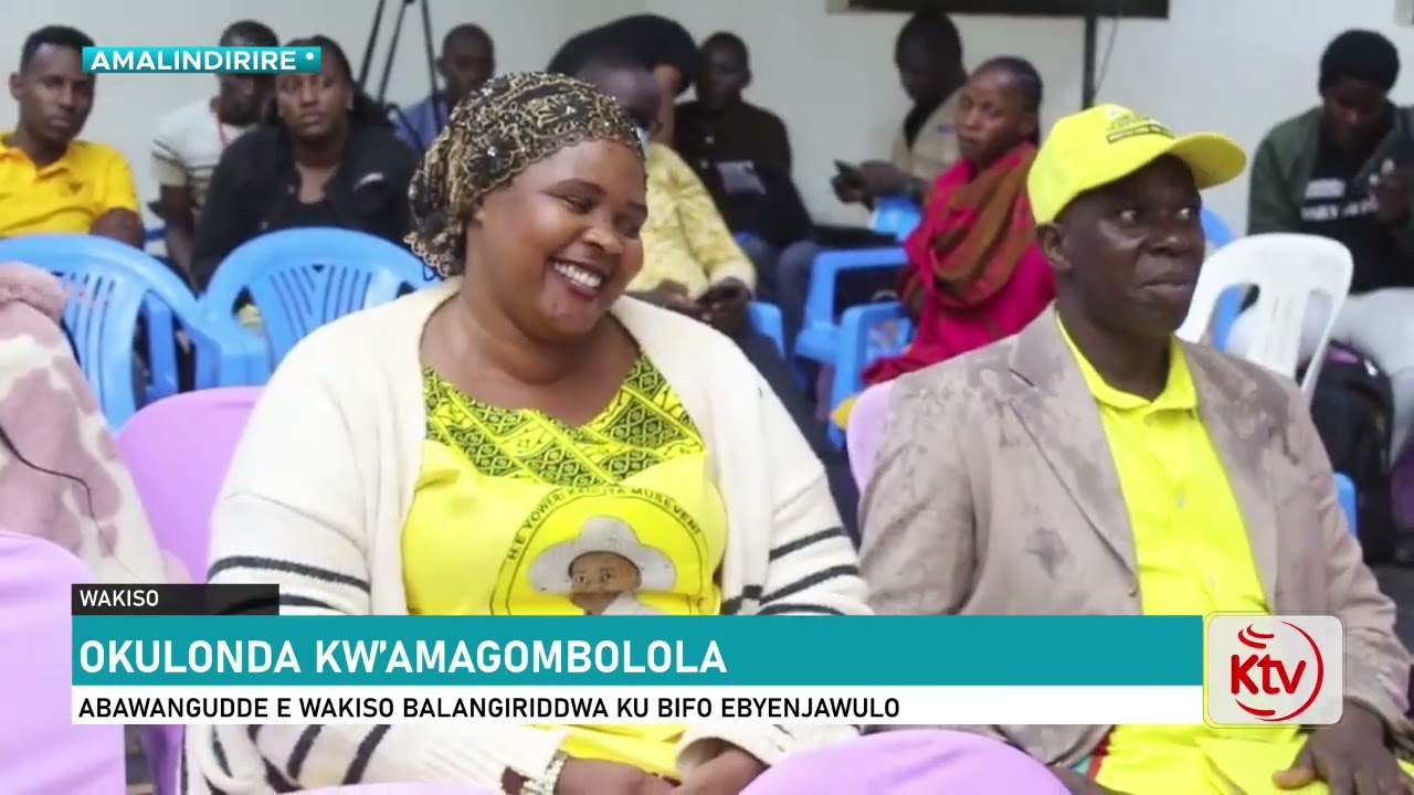 OKULONDA KW’AMAGOMBOLOLA | ABAWANGUDDE E WAKISO BALANGIRIDDWA KU BIFO EBYENJAWULO