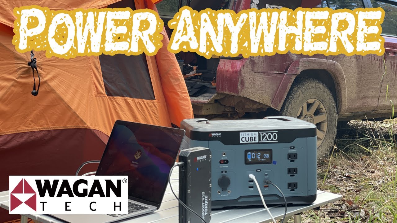 Portable Power Station Review - Wagan Tech Lithium Power Cube 1200