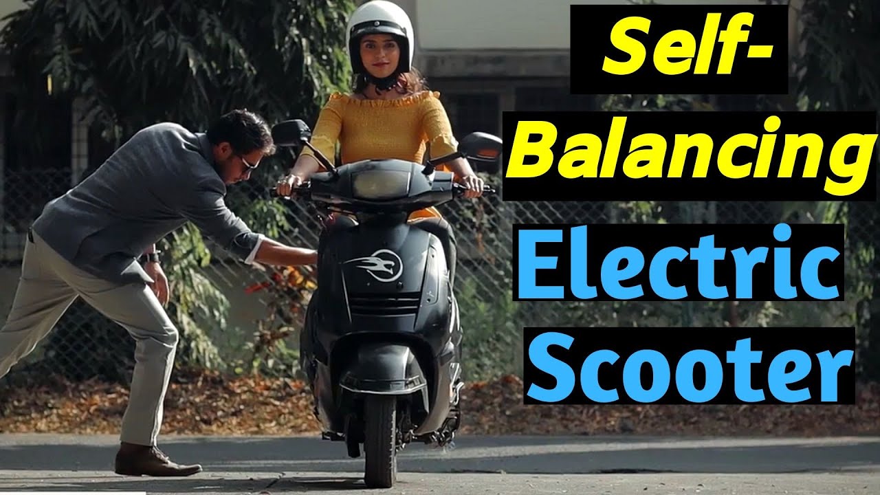 IIT Students made India's First Self Balancing Electric Scooter