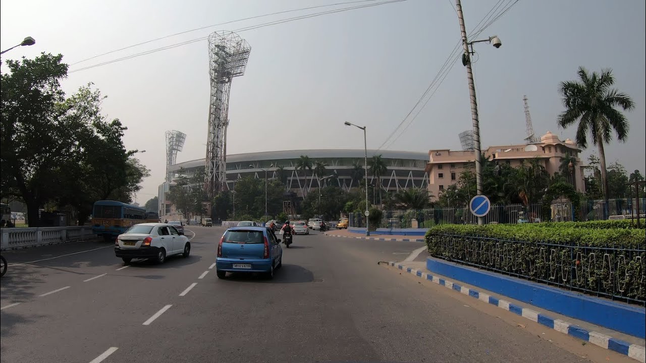 4K Drive in Calcutta's CBD | West Bengal, India