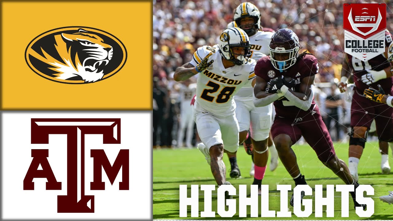 Missouri Tigers vs. Texas A&M Aggies | Full Game Highlights | ESPN College Football