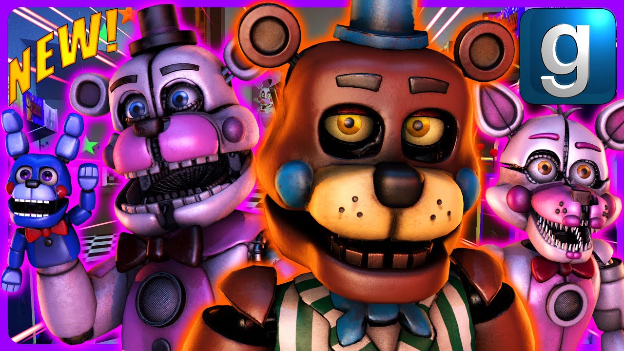 Gmod FNAF | Review | Brand New FNAF: Help Wanted 2 Ragdolls/Playermodels! [Part 1]