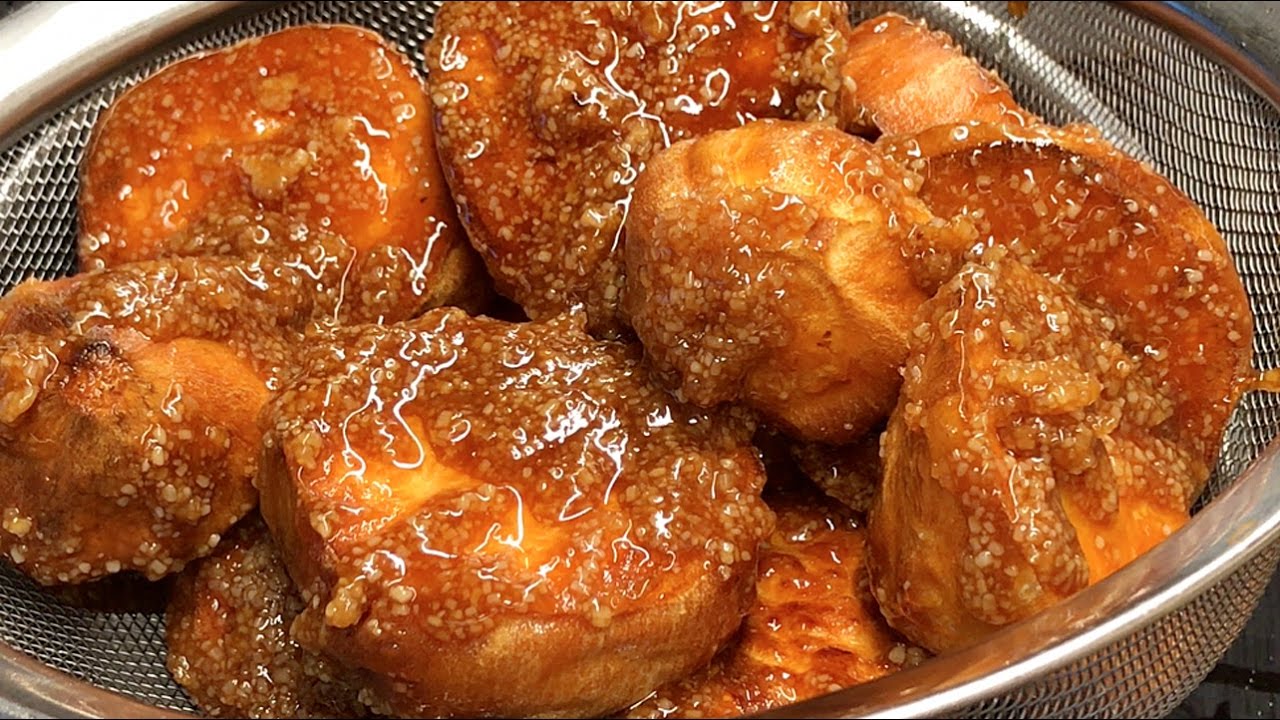 Kamote Que or Camote Que (Caramelized Sweet Potatoes)