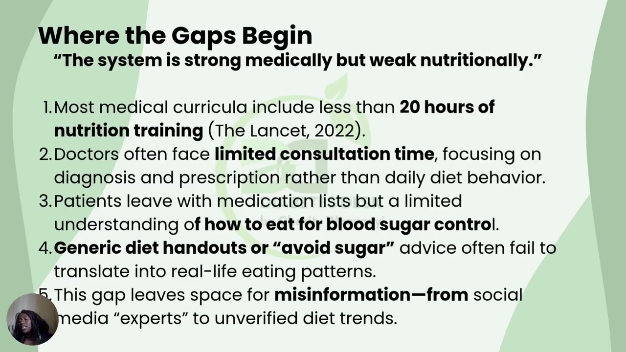 What Nutritionists wish Doctors knew about Diabetes Management
