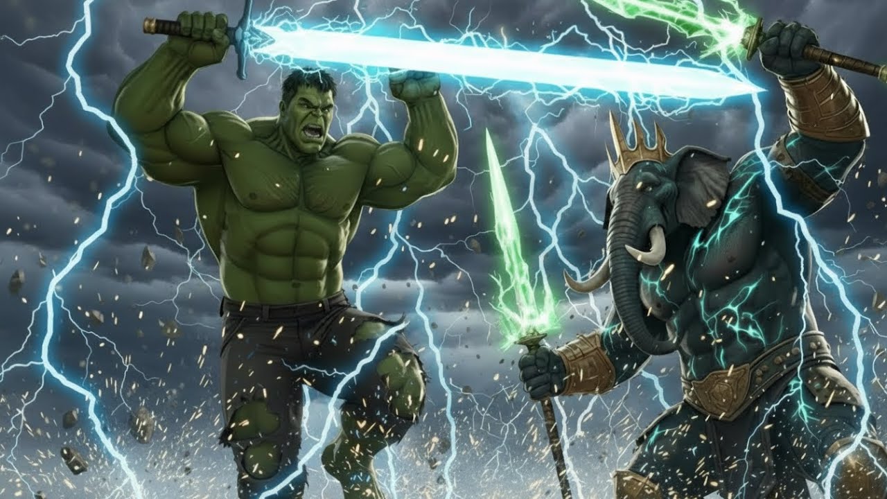 HULK vs ELEPHANT KING: Blue Samurai Awakens