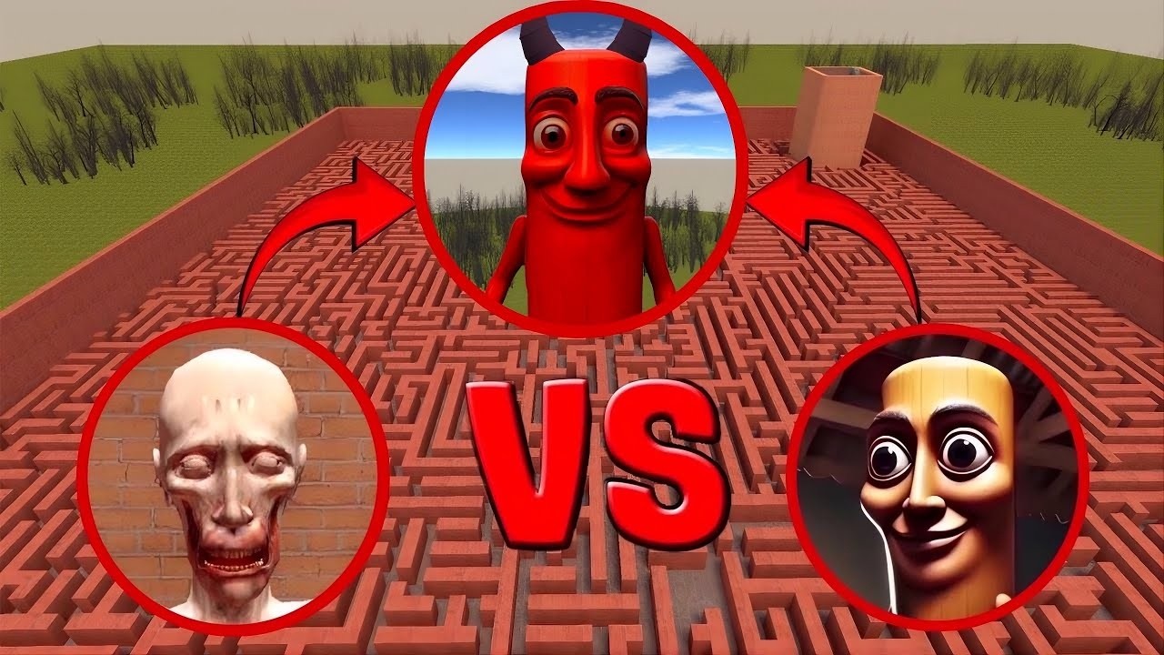 TUNG TUNG SAHUR vs SCP-096 vs SONIC TAPES | Garry’s Mod Epic Battle
