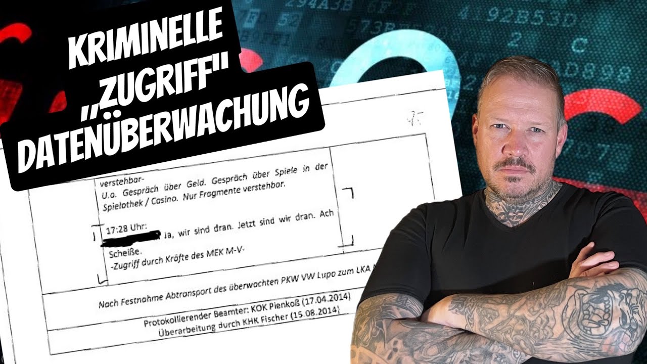 Die Telekommunikationsüberwachung die mich in den Knast brachte | Original Unterlagen