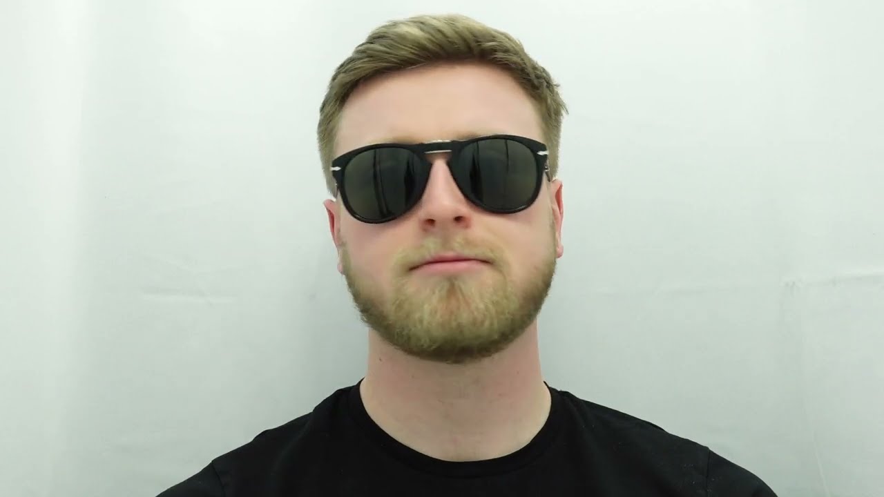 Male model wearing Persol PO0714 95/31 Sunglasses