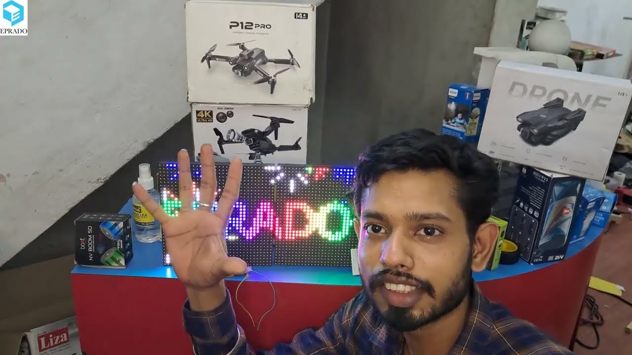 P12 pro Drone cheapest dual camera UNBOXING Quality ! #Intelligent #Obstacle Avoidance ! #under3500