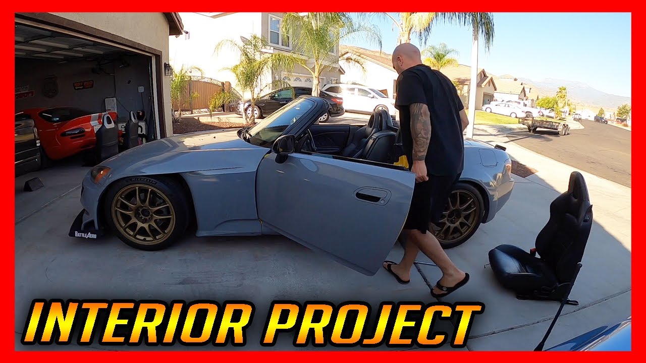FIXING THE HONDA S2000 INTERIOR