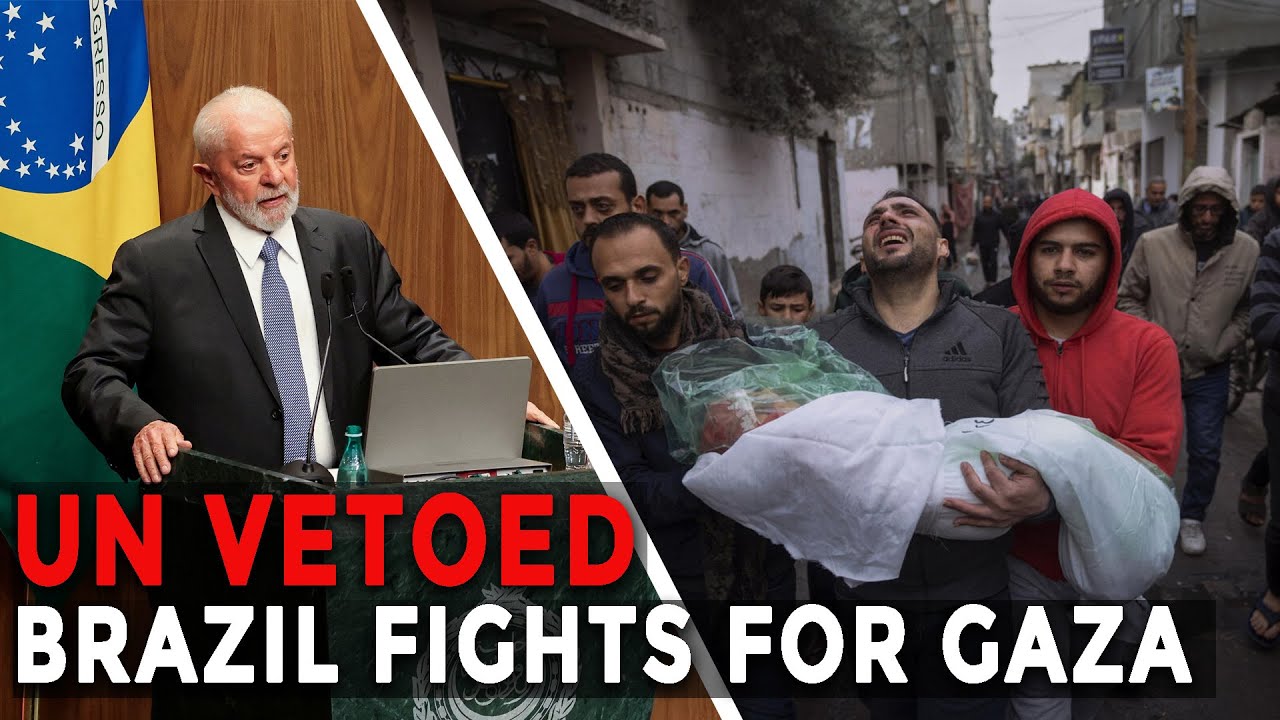 Brazil Calls Gaza Crisis &ldquo;Genocide&rdquo; | President Lula Condemns Israel&rsquo;s War Crimes in Gaza
