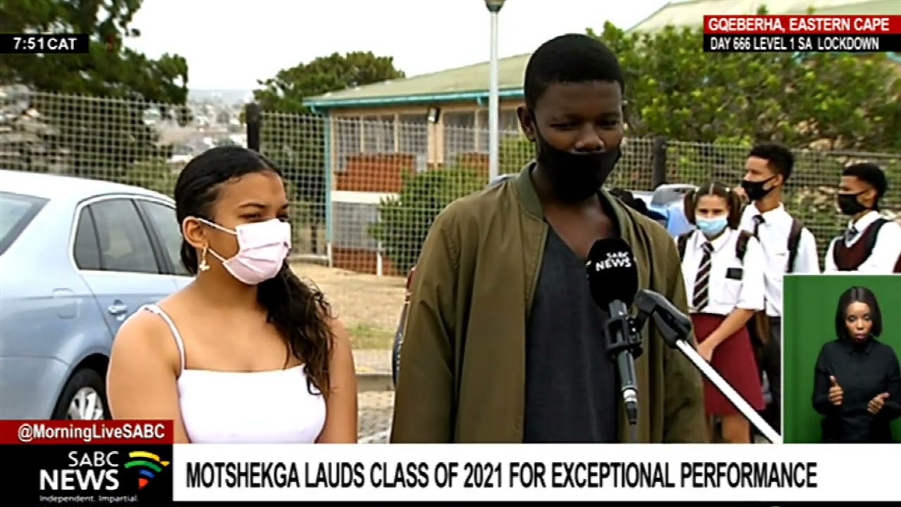 Matric Results 2021 I Reaction from Gqeberha