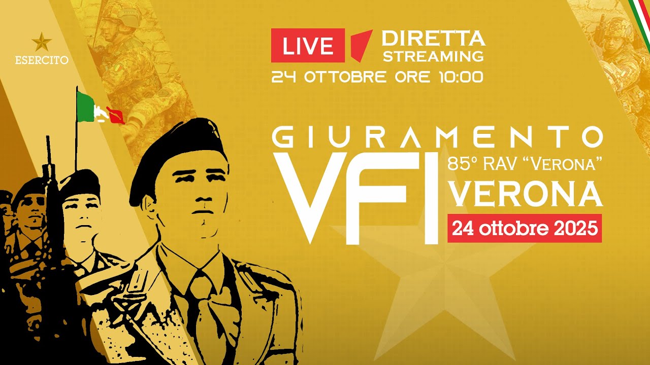 Cerimonia di Giuramento dei VFI 85&deg; RAV 
