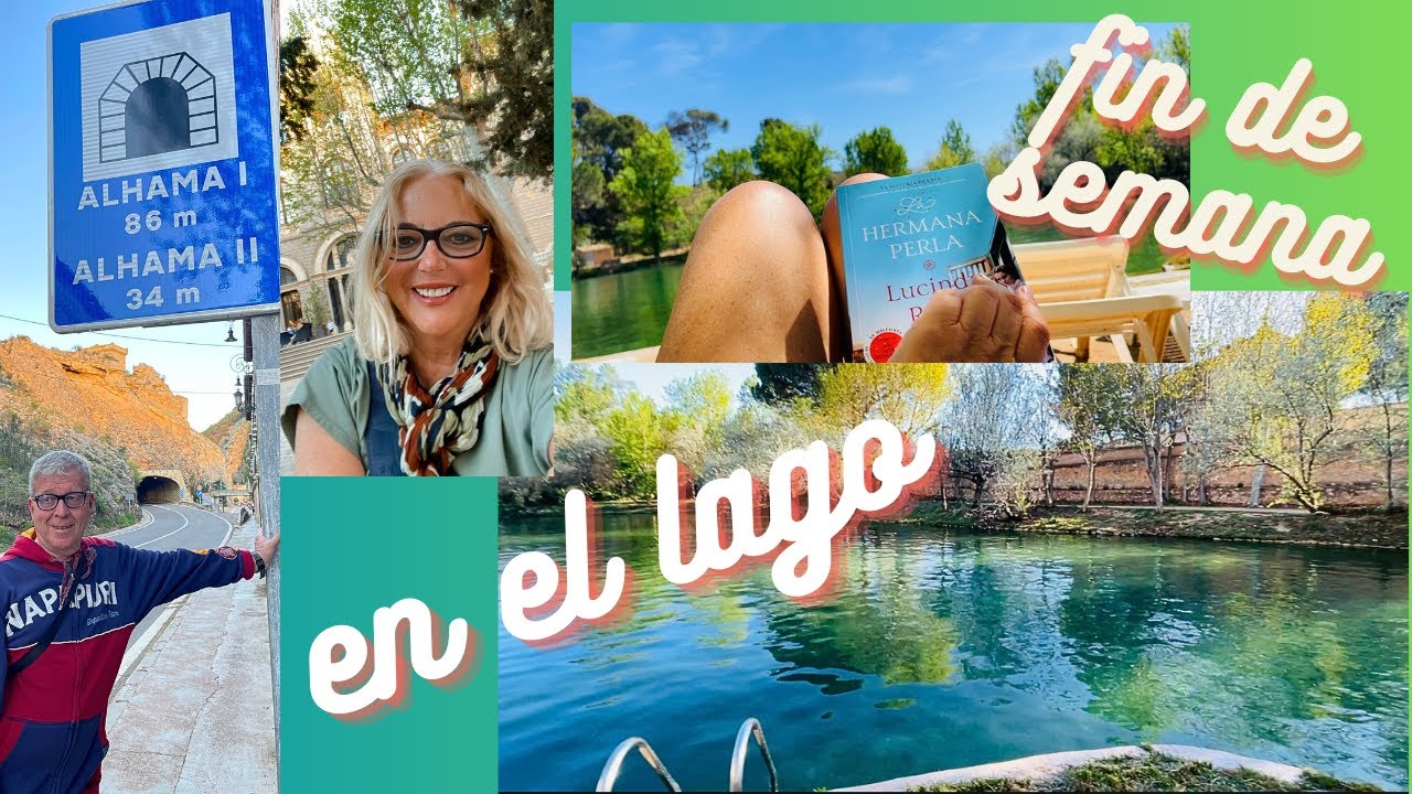 FIN DE SEMANA en un LAGO🌺único en España🌺con propiedades Naturales😀DECORAR una HABITACIÓN Y MAS!