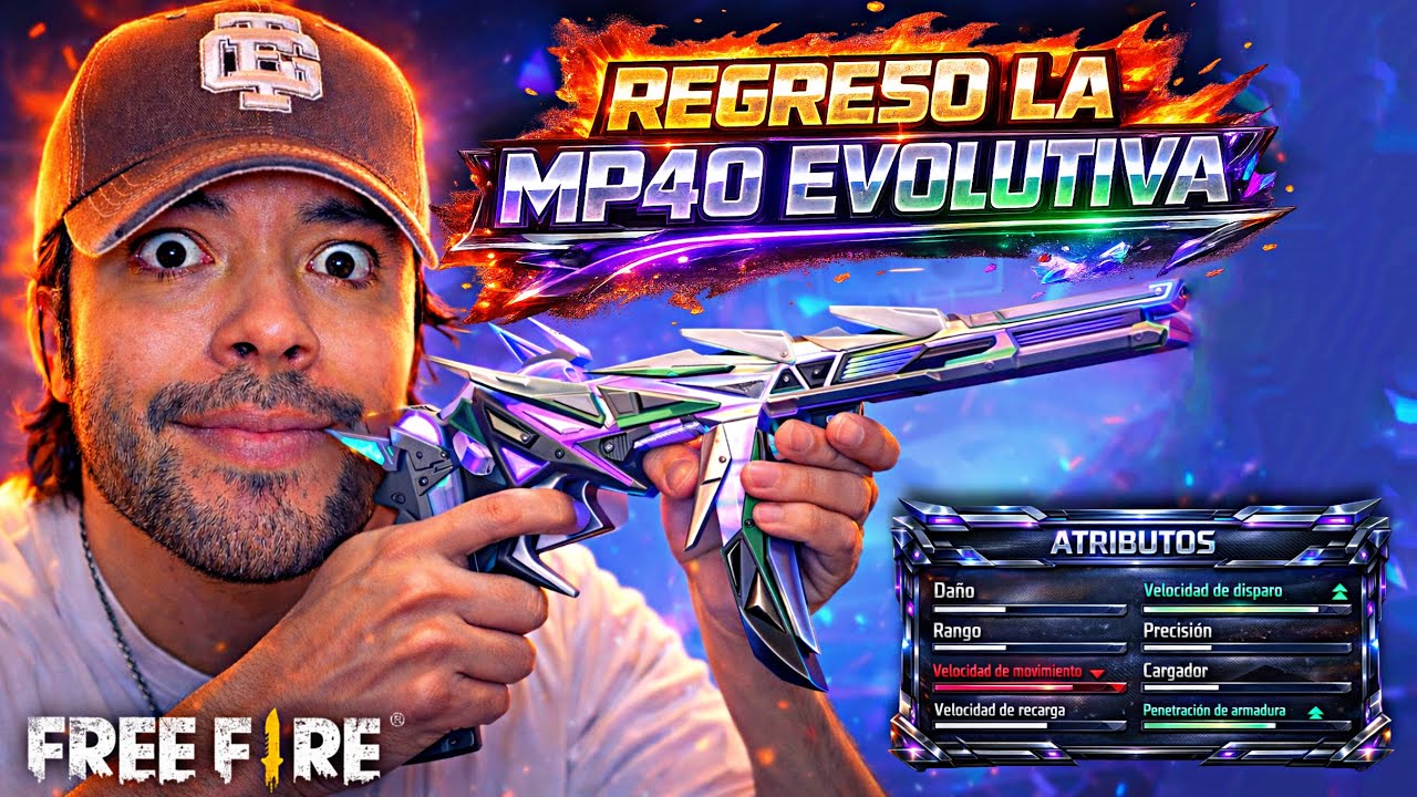 REGRESO LA MP40 EVOLUTIVA CROMATICA a FREE FIRE SERA GRATIS?! #freefire #antronixxg #garena