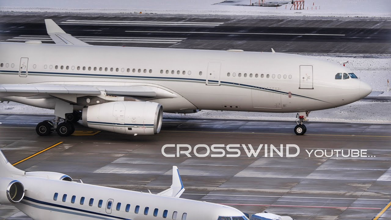 Airbus A330 Prestige | WEF TRAFFIC | JAN24 Zürich Airport 