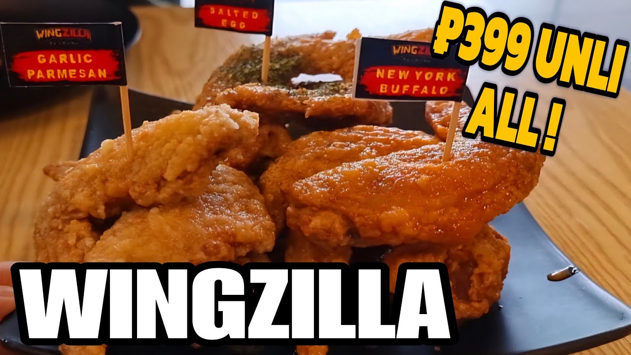 Wingzilla BF Homes | ₱399 Unli Wings, Pasta, Fries, Takoyaki, Rice and Drinks + Ramen Add-On