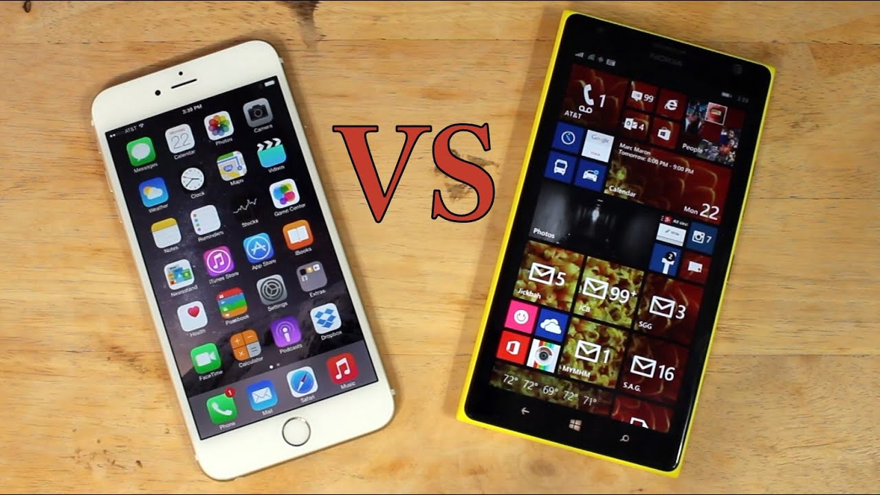 Phablet Fight: iPhone 6 Plus vs Nokia Lumia 1520